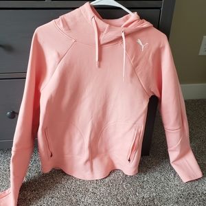 Puma pink light hoodie